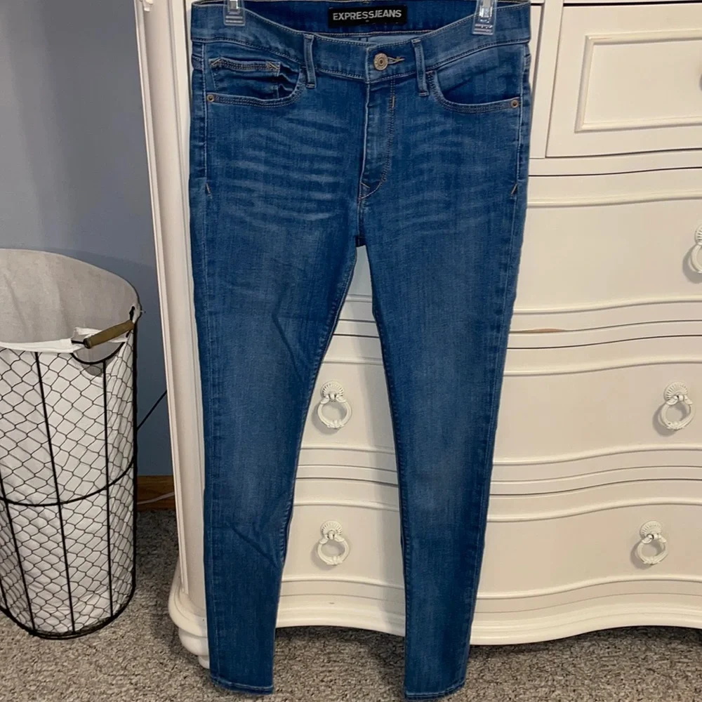 Express Jean Leggings - Picture 1 of 4